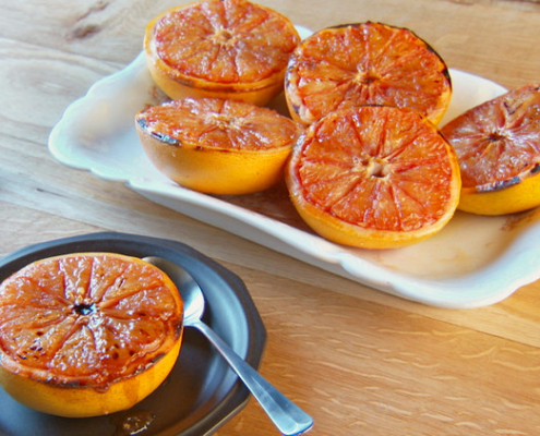 Martha Stewart Broiled Grapefruit